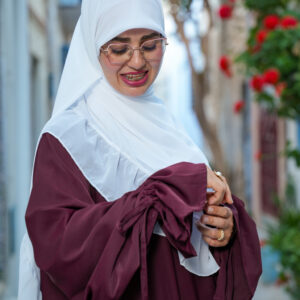 SET NAWRAS - ROUGE-sans perles
